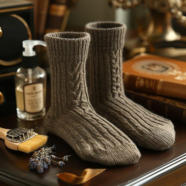 Chaussettes en cachemire Eric Bompard : conseils pour assurer leur entretien